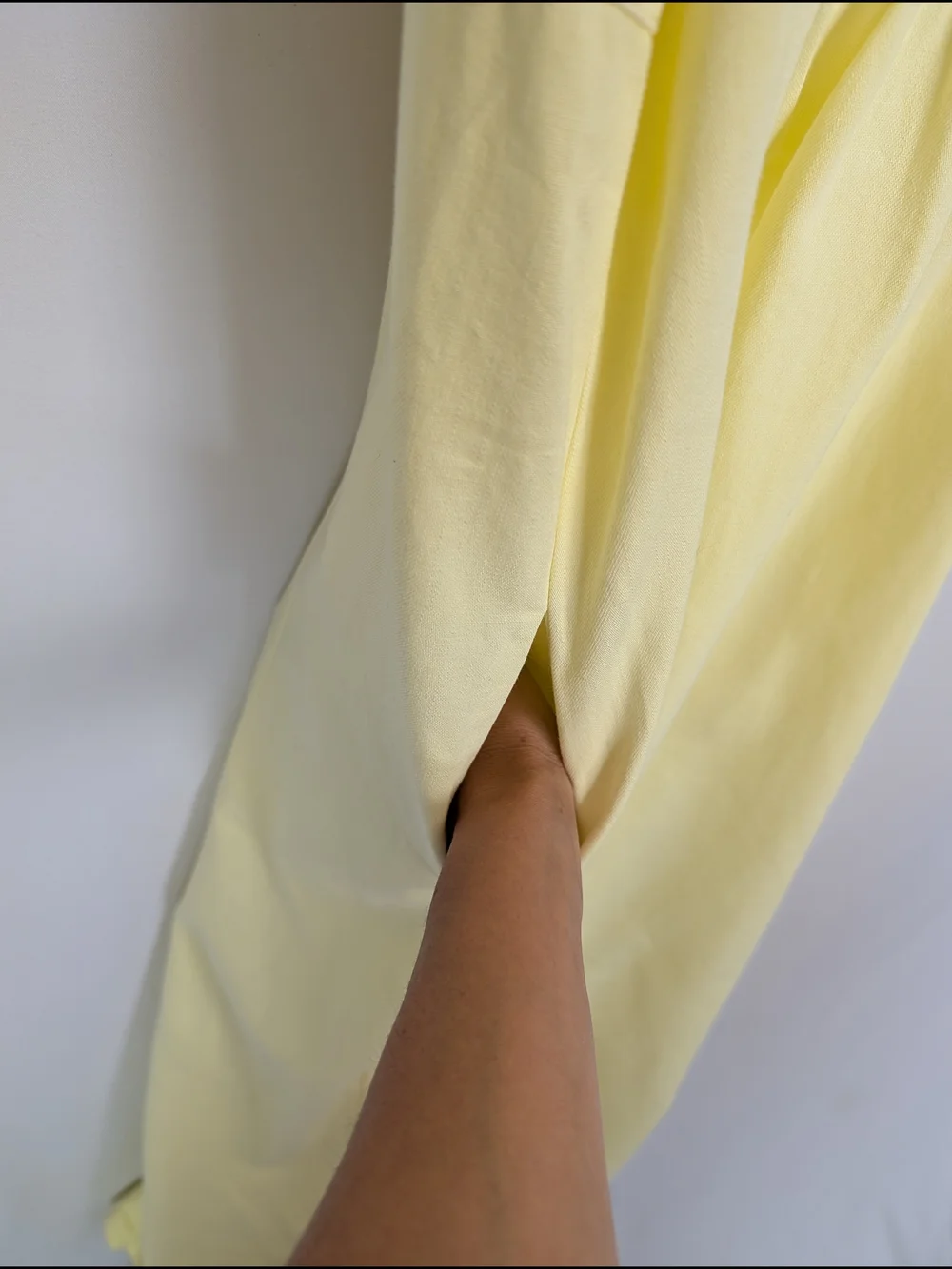 Free People Just Jill Yellow Cotton Maxi Dress